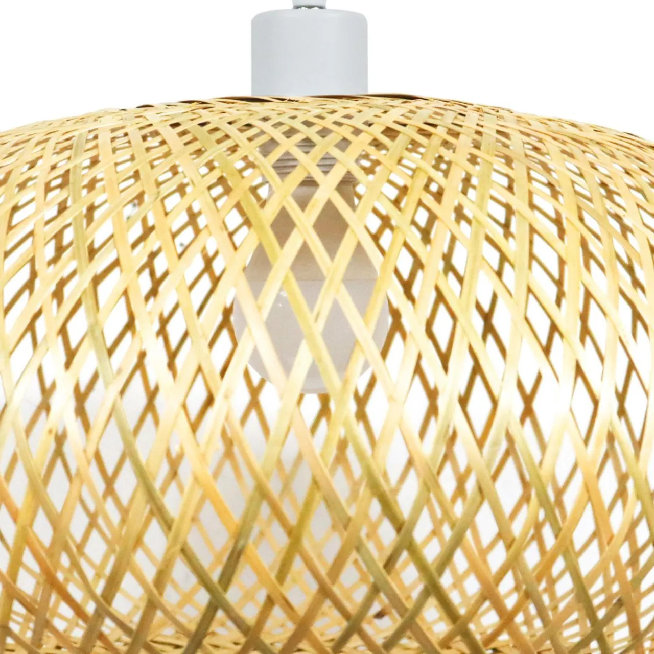 EMINZA Suspension lumineuse en bambou (D46 cm) Rotana Naturel Outlet