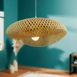 EMINZA Suspension lumineuse en bambou (D50 cm) Marinaly Naturel Sale