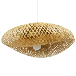 EMINZA Suspension lumineuse en bambou (D50 cm) Marinaly Naturel Sale