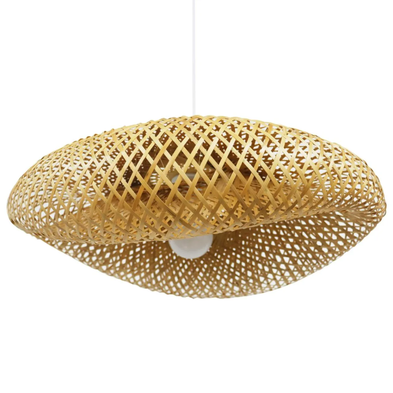EMINZA Suspension lumineuse en bambou (D50 cm) Marinaly Naturel Sale