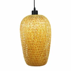 EMINZA Suspension lumineuse en bambou (H35 cm) Fuengirola Naturel Discount