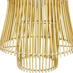EMINZA Suspension lumineuse en bambou (H52 cm) Morok Naturel