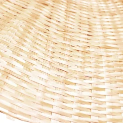 EMINZA Suspension lumineuse en bambou tressé (D60 cm) Calvià Naturel Outlet