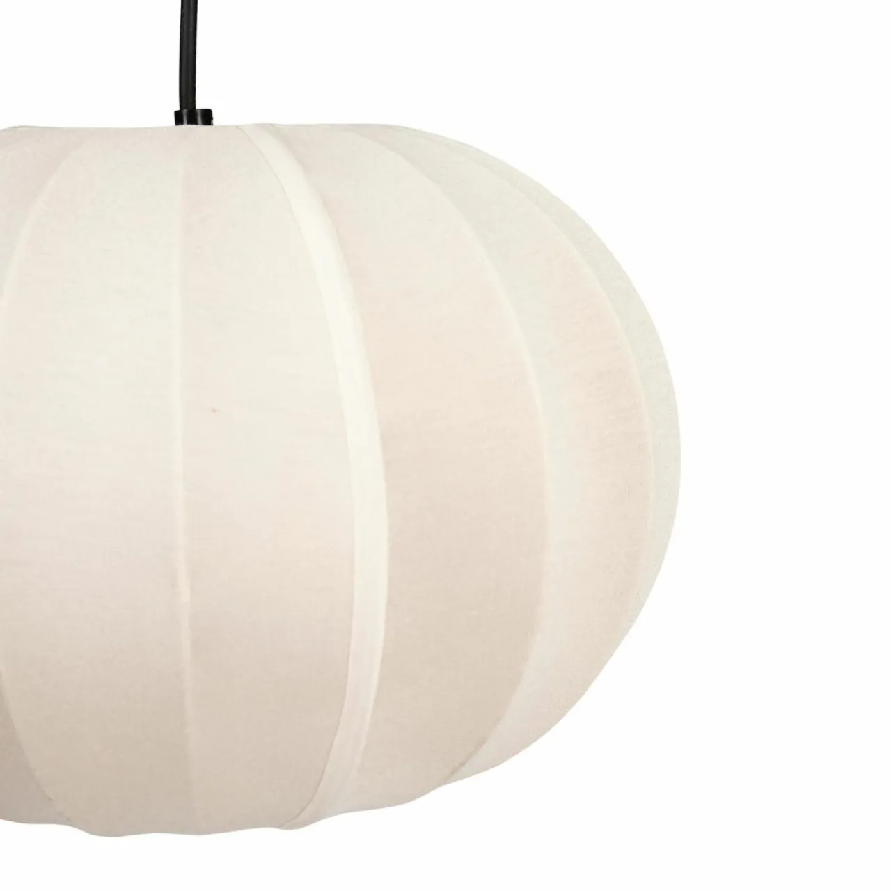OSTARIA Suspension lumineuse en coton (D32 cm) Intensa Beige Clearance