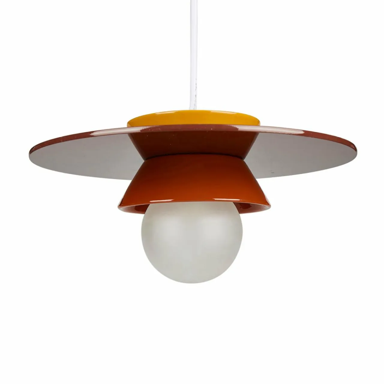 OSTARIA Suspension lumineuse en céramique (D26 cm) Bagliore Orange Online