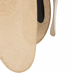 OSTARIA Suspension lumineuse jute et lin (D66 cm) Filo Beige Clearance
