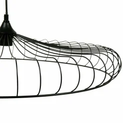 OSTARIA Suspension lumineuse métal (D65,5 cm) Lisa Noir Outlet