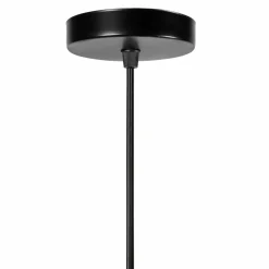 OSTARIA Suspension lumineuse métal (D65,5 cm) Lisa Noir Outlet