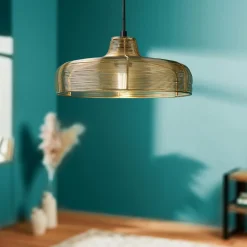 OSTARIA Suspension lumineuse métal (D29 cm) Lio Or Online