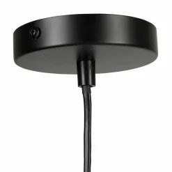 OSTARIA Suspension lumineuse métal et bambou (D36 cm) Envertito Beige Best