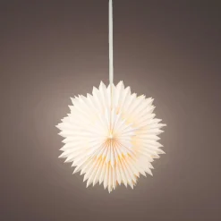 KAEMINGK Suspension lumineuse papier LED (D60 cm) Origami Star chaud Blanc Discount