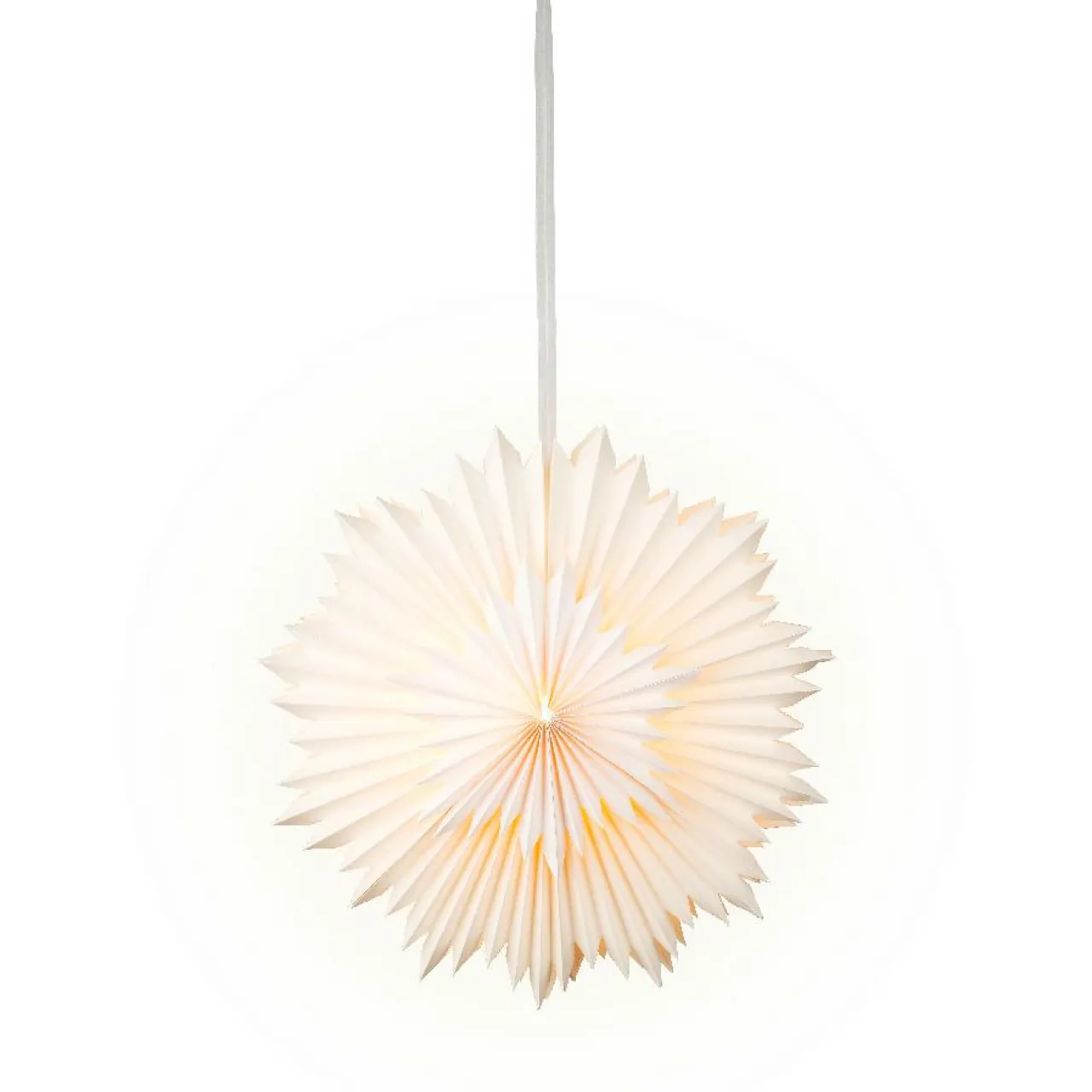 KAEMINGK Suspension lumineuse papier LED (D40 cm) Origami Star chaud Blanc