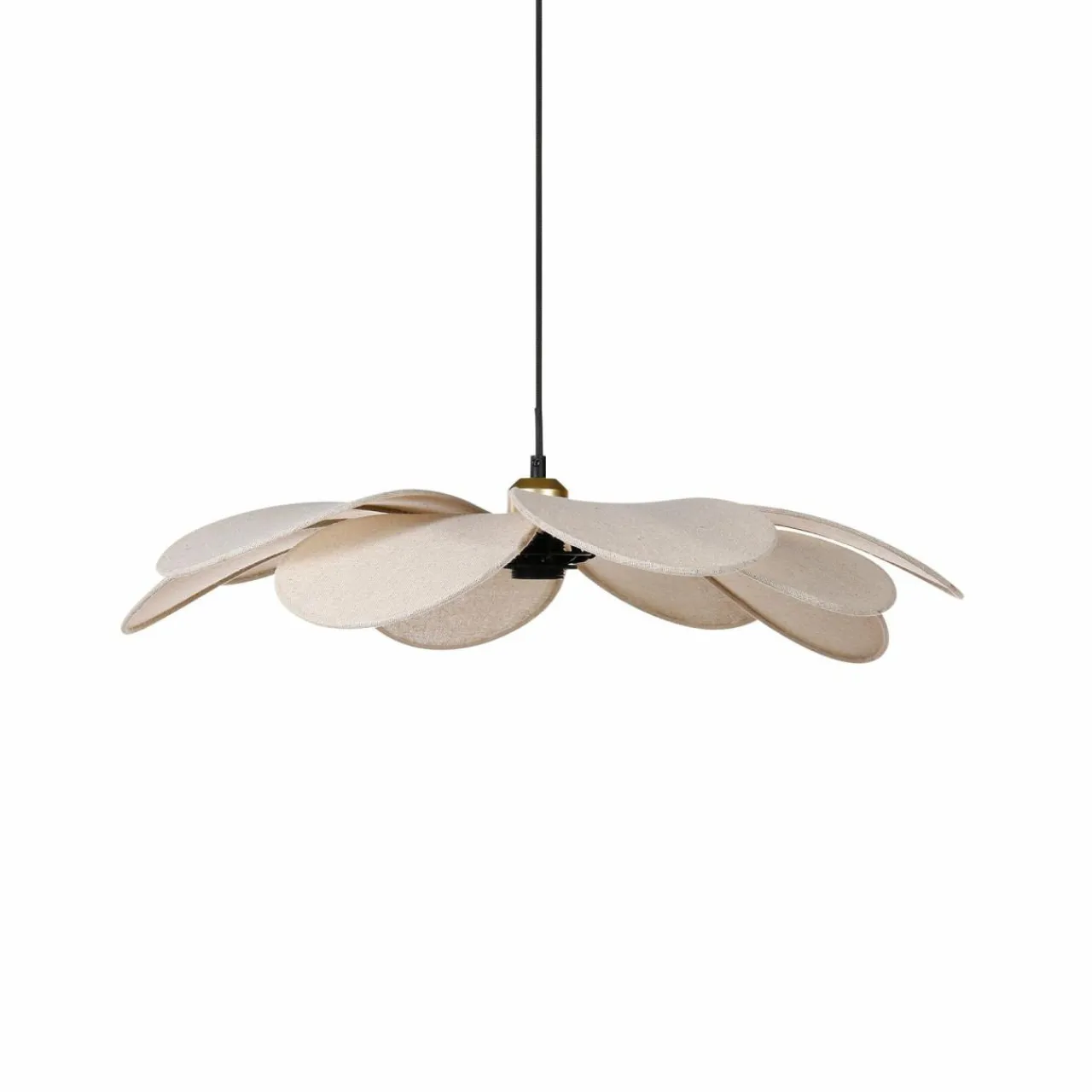OSTARIA Suspension lumineuse pétal Lin (D60 cm) Horizonte Beige Sale