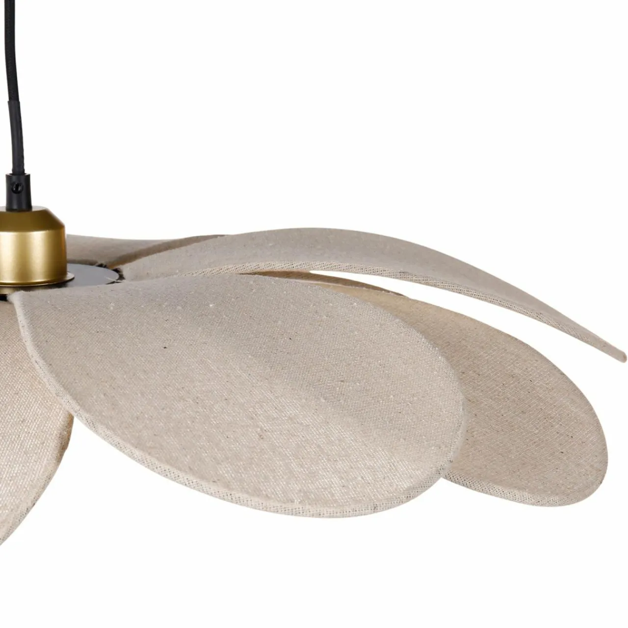 OSTARIA Suspension lumineuse pétal Lin (D60 cm) Horizonte Beige Sale