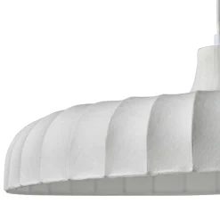 OSTARIA Suspension lumineuse tissu (D50 cm) Marcel he Blanc Sale