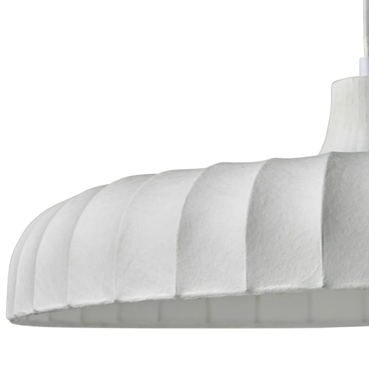 OSTARIA Suspension lumineuse tissu (D50 cm) Marcel he Blanc Sale