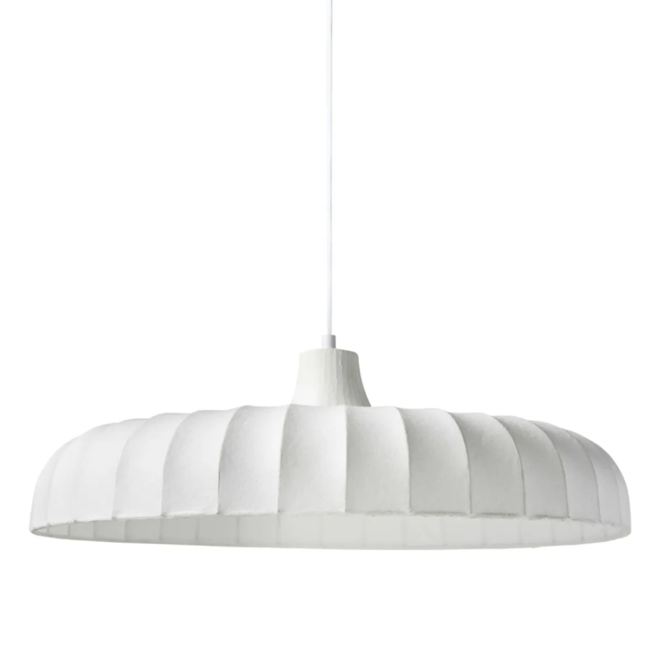OSTARIA Suspension lumineuse tissu (D50 cm) Marcel he Blanc Sale
