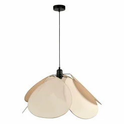 OSTARIA Suspension lumineuse tissu Pétale (D69 cm) Luminosa Taupe clair Online