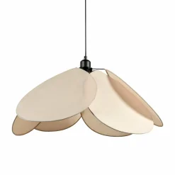 OSTARIA Suspension lumineuse tissu Pétale (D69 cm) Luminosa Taupe clair Online