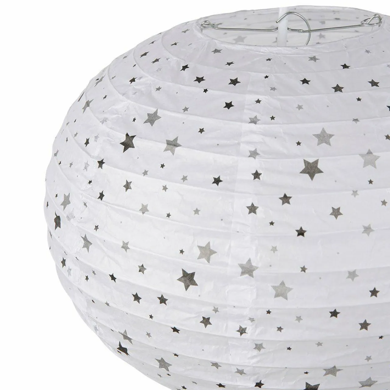 OSTARIA Suspension Montgolfière papier (D30 cm) Stars Multicolore
