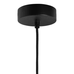 OSTARIA Suspension métal et pétales (D50 cm) Til et beige Noir Best