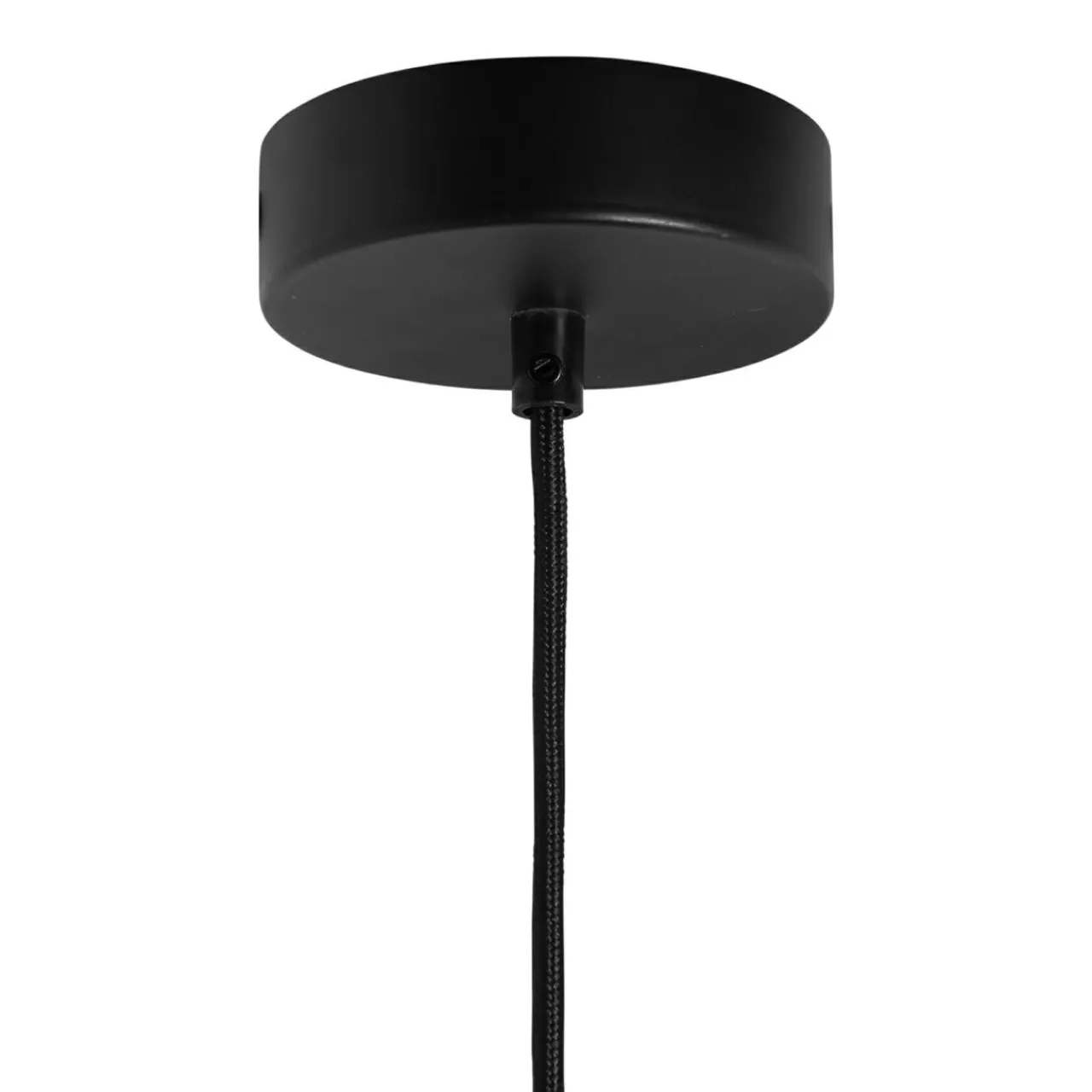 OSTARIA Suspension métal et pétales (D50 cm) Til et beige Noir Best