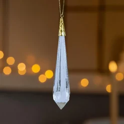 KAEMINGK Suspension précieuse (H11 cm) Stalactite diamant Transparent Hot