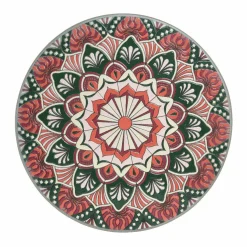 #N/A Table bistrot mosaïque Narbonne et rose Taupe