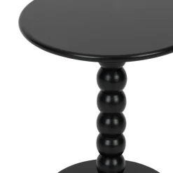 Atmosphera, cru017dateur d'intu017drieur Table à café bois (H46,5 cm) Chamlo Noir Outlet