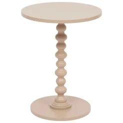 Atmosphera, cru017dateur d'intu017drieur Table à café ronde en bois (H50 cm) Alix Noisette Marron Outlet
