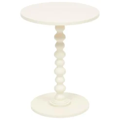 Atmosphera, cru017dateur d'intu017drieur Table à café ronde en bois (H50 cm) Alix Ivoire Discount