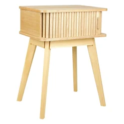 OSTARIA Table de chevet bois (H54 cm) Tim Beige Hot