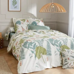 TRADILINGE Taie de traversin percale de coton (L200 cm) Féerie Multicolore