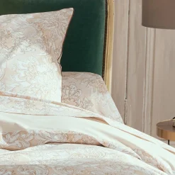 TRADI LINGE Taie de traversin percale de coton (200 cm) Palazzo Beige Sale