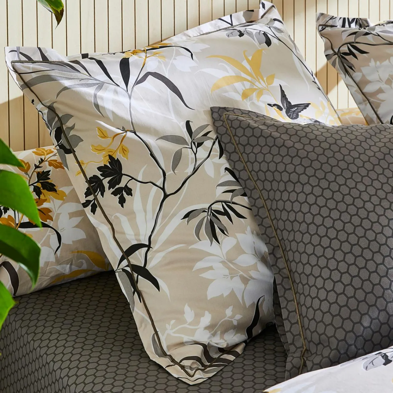 TRADILINGE Taie de traversin percale de coton (L200 cm) Asia Beige Clearance