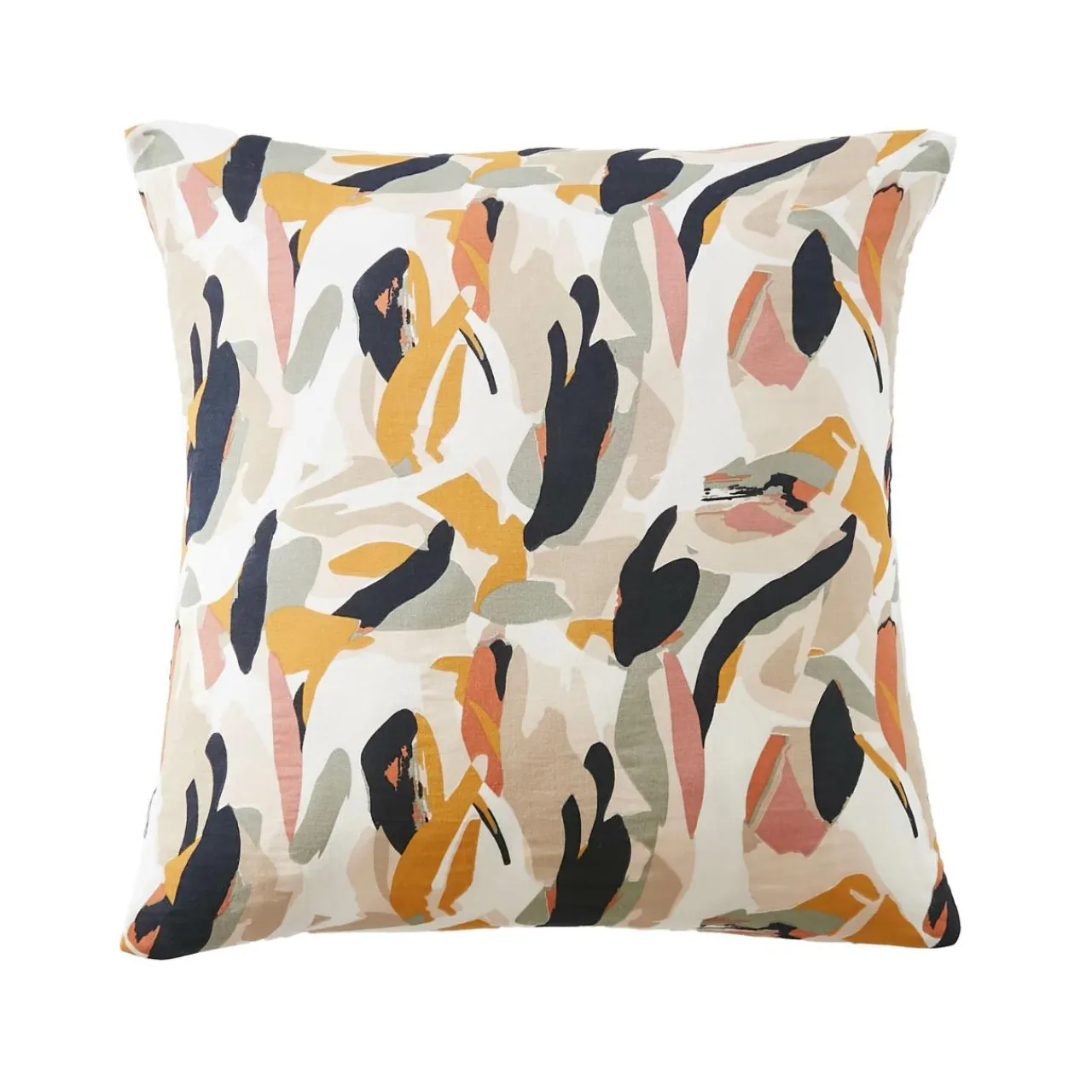 EMINZA Taie d'oreiller carrée gaze de coton (60 x 60 cm) Mathilda Multicolore New