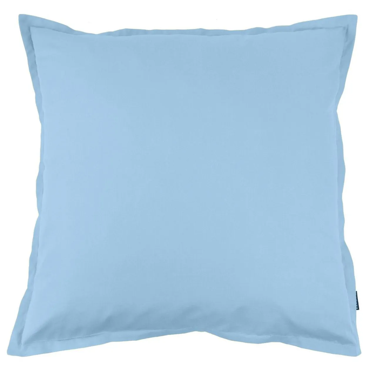 EMINZA Taie d'oreiller carrée percale de coton (80 x 80 cm) Cali Bleu Ciel Online