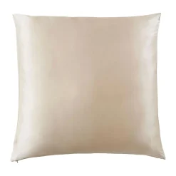 EMINZA Taie d'oreiller carrée soie de mûrier (80 x 80 cm) Mizuki pampa Beige Online