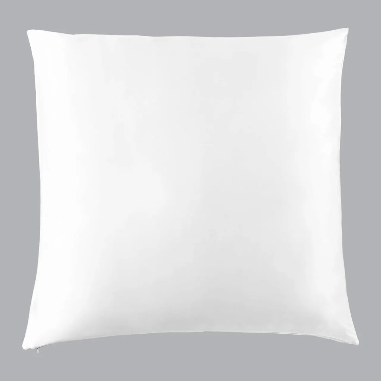 EMINZA Taie d'oreiller carrée soie de mûrier (80 x 80 cm) Mizuki he Blanc Discount