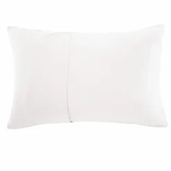 EMINZA Taie d'oreiller quadruple gaze de coton (50 x 70 cm) Victoria x Gaïa chantilly Blanc Sale