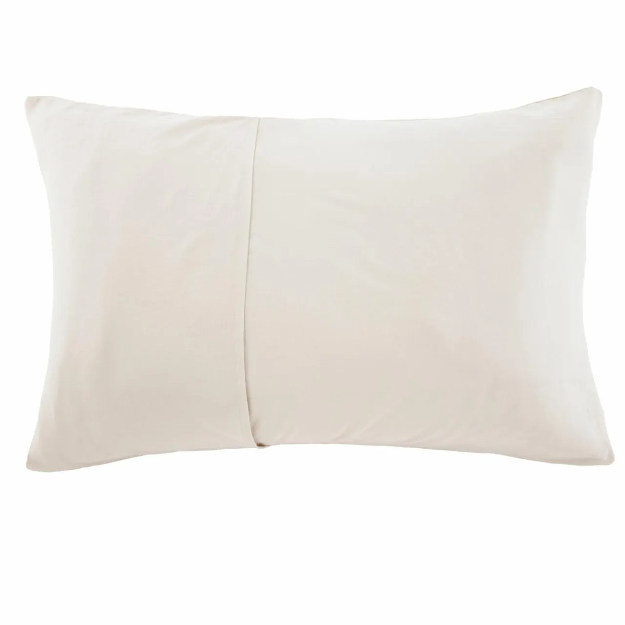 EMINZA Taie d'oreiller quadruple gaze de coton (50 x 80 cm) Victoria x Gaïa Pampa Beige New