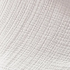 EMINZA Taie d'oreiller quadruple gaze de coton (60 x 60 cm) Victoria x Gaïa chantilly Blanc Outlet