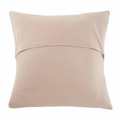 EMINZA Taie d'oreiller quadruple gaze de coton (60 x 60 cm) Victoria x Gaïa Ficelle Sale