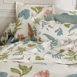 TRADILINGE Taie d'oreiller rectangulaire percale de coton (50 x 70 cm) Féerie Multicolore Discount