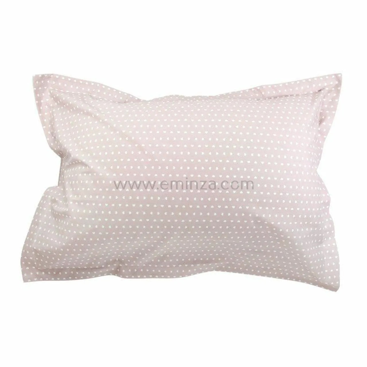 TRADI LINGE Taie d'oreiller rectangulaire coton Glamour Rose New