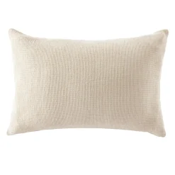 EMINZA Taie d'oreiller rectangulaire coton nid d'abeille (50 x 70 cm) Eva Beige Discount