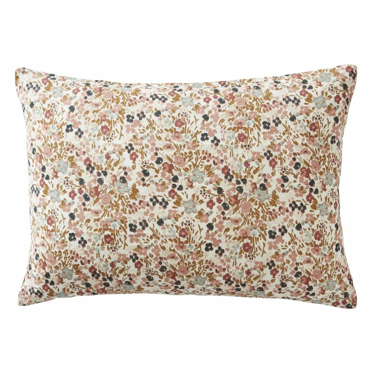 EMINZA Taie d'oreiller rectangulaire gaze de coton (50 x 70 cm) Constance pampa Beige Discount