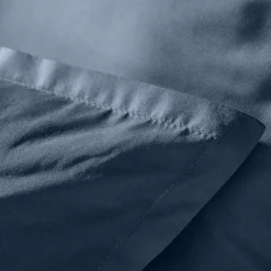 EMINZA Taie d'oreiller rectangulaire percale de coton (50 x 70 cm) Cali Bleu marine Online