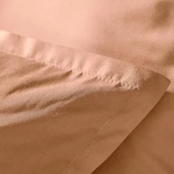 EMINZA Taie d'oreiller rectangulaire percale de coton (50 x 70 cm) Cali Rose Pêche New