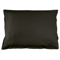 EMINZA Taie d'oreiller rectangulaire percale de coton (50 x 70 cm) Cali e Noir Discount
